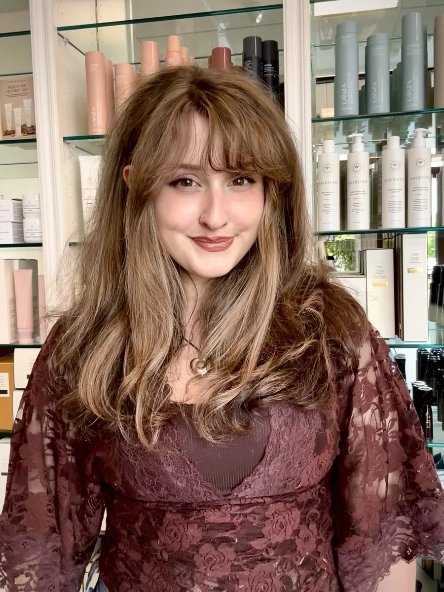 Mia, stylist at Salon by Dominic